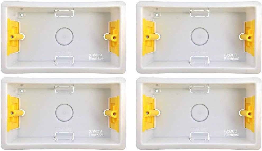 Appleby SB631 Dry Lining"Fast Fix" Boxes Double 2 Gang 47mm Deep (Pack