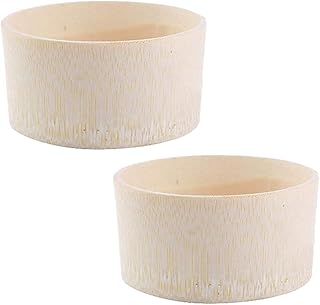 balacoo 2Pcs Guinea Pig Bowl Bird cage Cups Squirrel Bowl Small pet Food Bowl Small Animal Bowls Chinchilla Bowl Bunny Accessories Samll Pet Accessories Food Basin Wooden to Feed Container