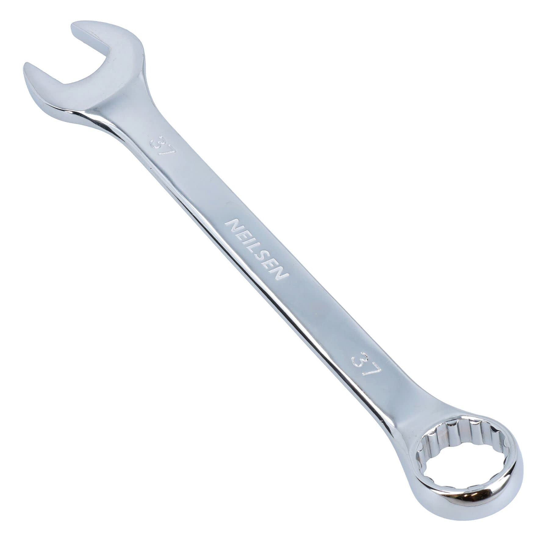 AB Tools 37mm Metric Combination Combo Ring Spanner Wrench Extra Long Bi-Hex Ring