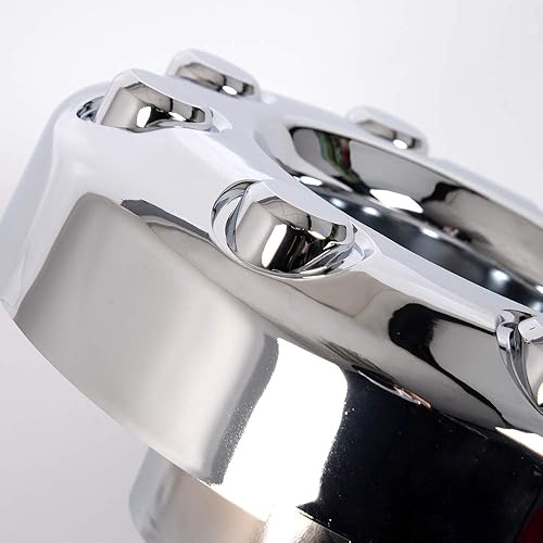 Miniatura 8 de PIT66 Tapa central de rueda, compatible con Ford F350 F-350 05-18 doble camioneta pickup 2 piezas cromadas delanteras abiertas 4x4 tapa central de