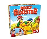 Action – Der Hahn Rocky thront ganz oben und kräht ein morgendliches Ständchen. Wer schafft es Ihn nicht von den Strohballen herunter zu stoßen?