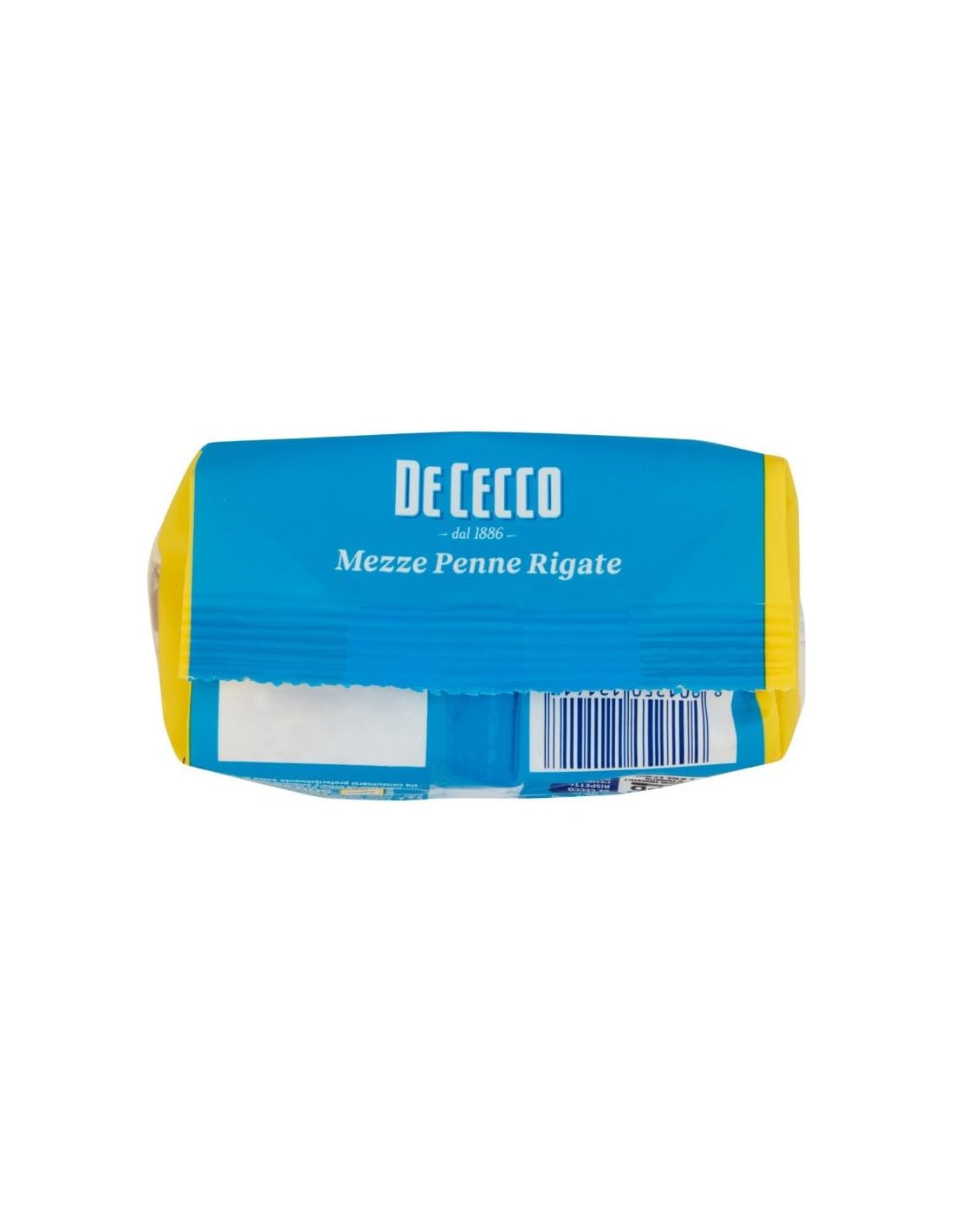 De Cecco Mezze Penne Rigate n°141, pasta 24 x 500 g, hilados de bronce y secado lento, sémola de trigo duro de calidad, cocción 12 min (al diente 10) ideales salsas & gratins + italian Gourmet polpa