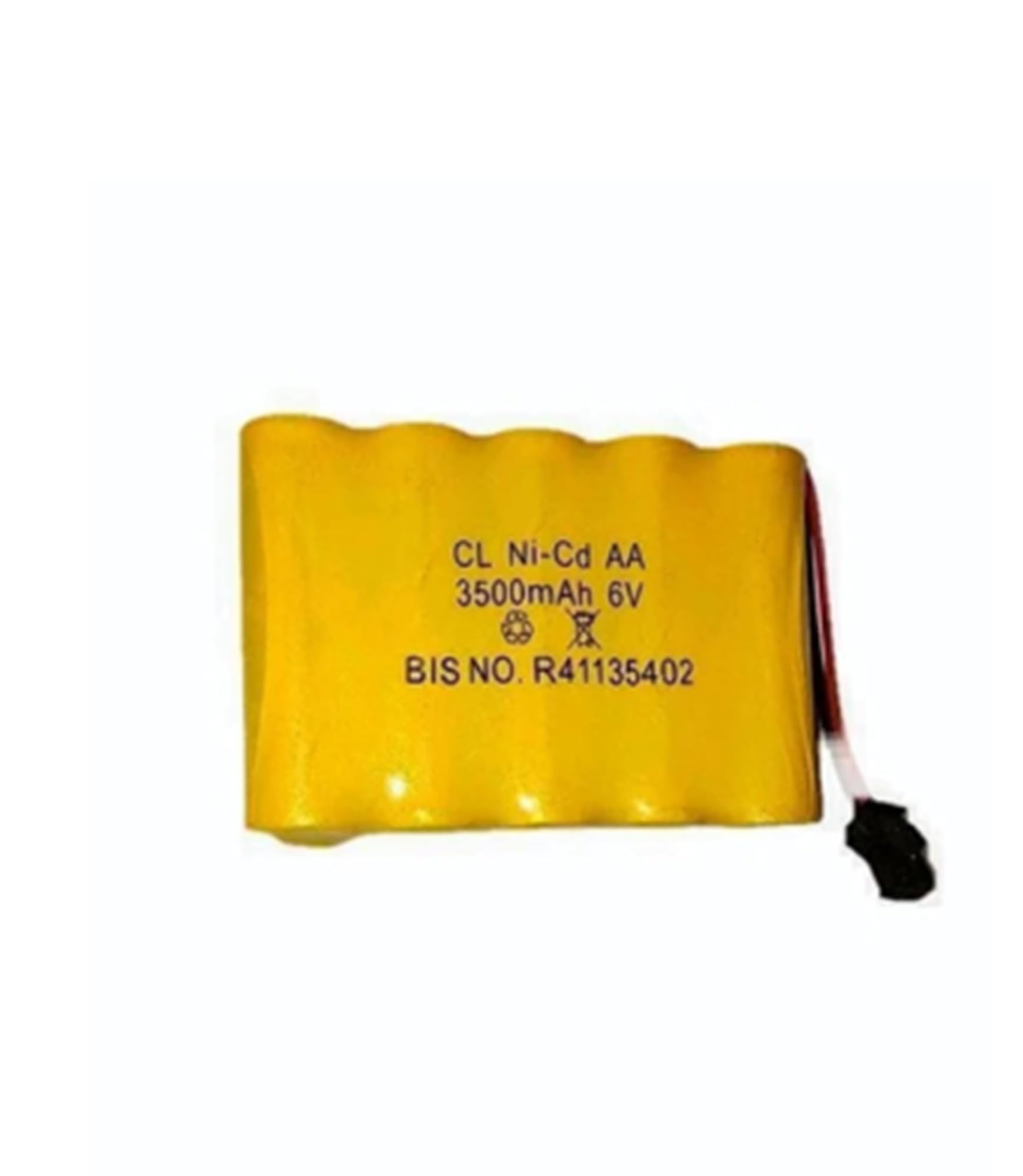 Compatible with Ni-Cd 3500mAh 6V Cell with Two-Pin SM Connector Pack Battery for DIY Projects Battery(Pack of 1)-image-17