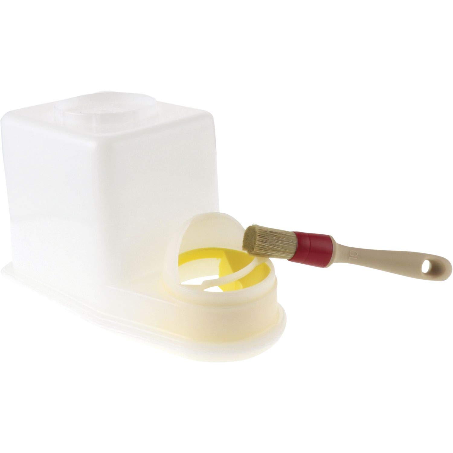 Dispensador De Cola SCHWAIGER TS-Boy PWE 0022 | Recipiente De 1.5 L Con Pincel De Plástico, Para Pegamento Y Barniz