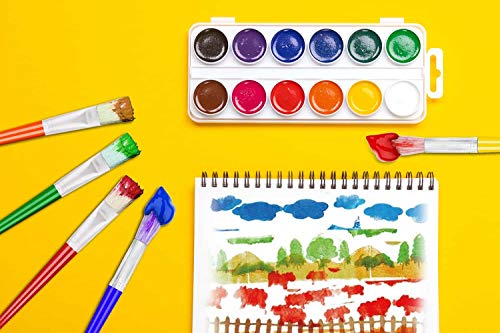 Anezus APB-01 10Pcs Paint Brushes For Kids thumb #5