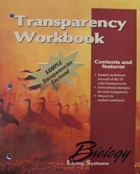 Paperback Biology Living Systems Sample [ 1994 ] Sample Transparency Package (This sampler contains: Resource book with Student Worksheet Masters, Four Full-Color Transparencies) Book