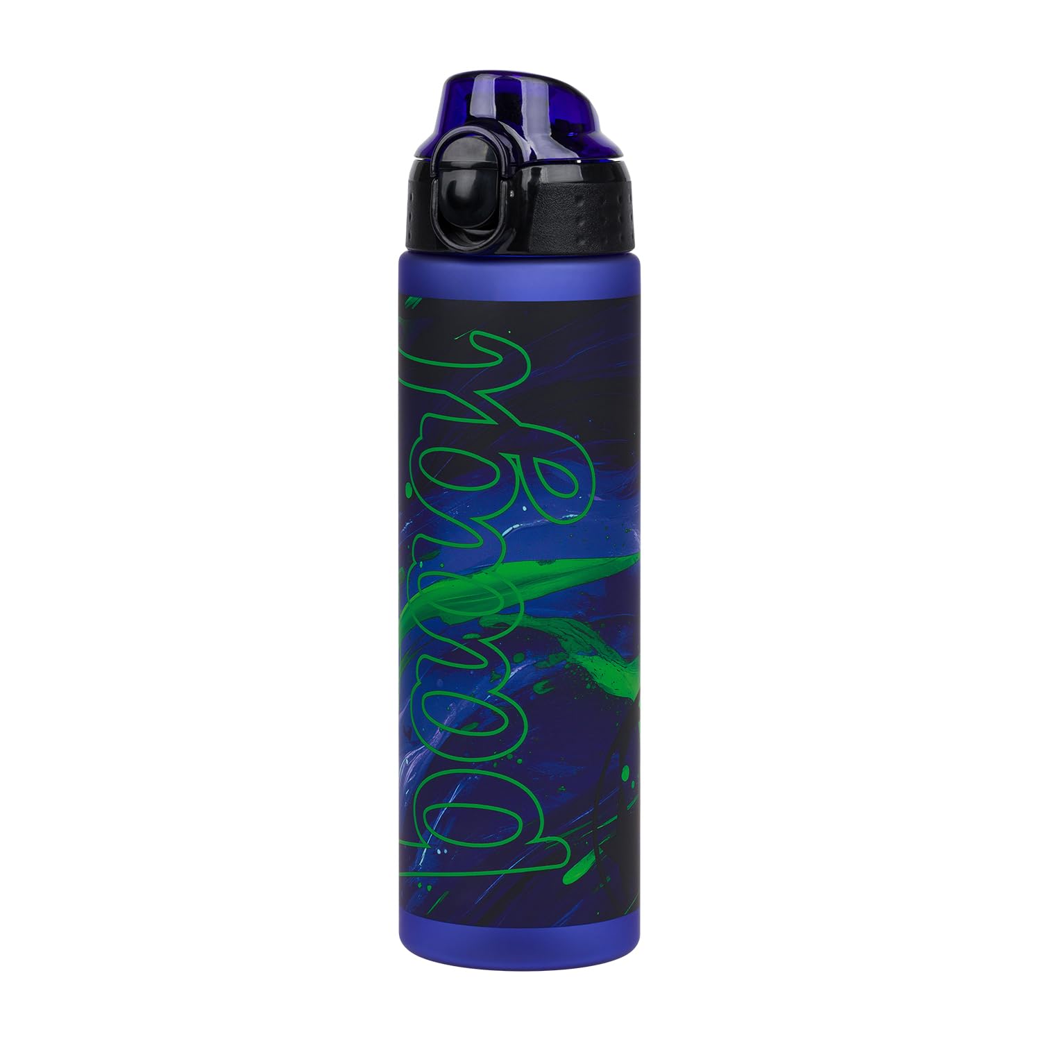 Baagl Children's Water Bottle Boys, Leak-Proof Water Bottle, 700 ml, School and Sports Bottle, Versatile Bottle with Lockable Lid (Football Champion) — image 1