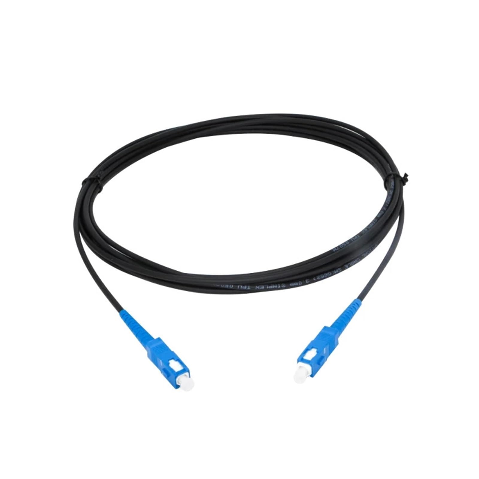 Cable de fibra óptica for exteriores, latiguillo, in situ, monomodo, unipolar, 150 m-250 m(TPU SC-SC 200meters)