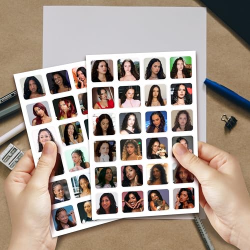 Image of katseye Small Round Corner Stickers Set of 4 Sheets (96 Stickers)