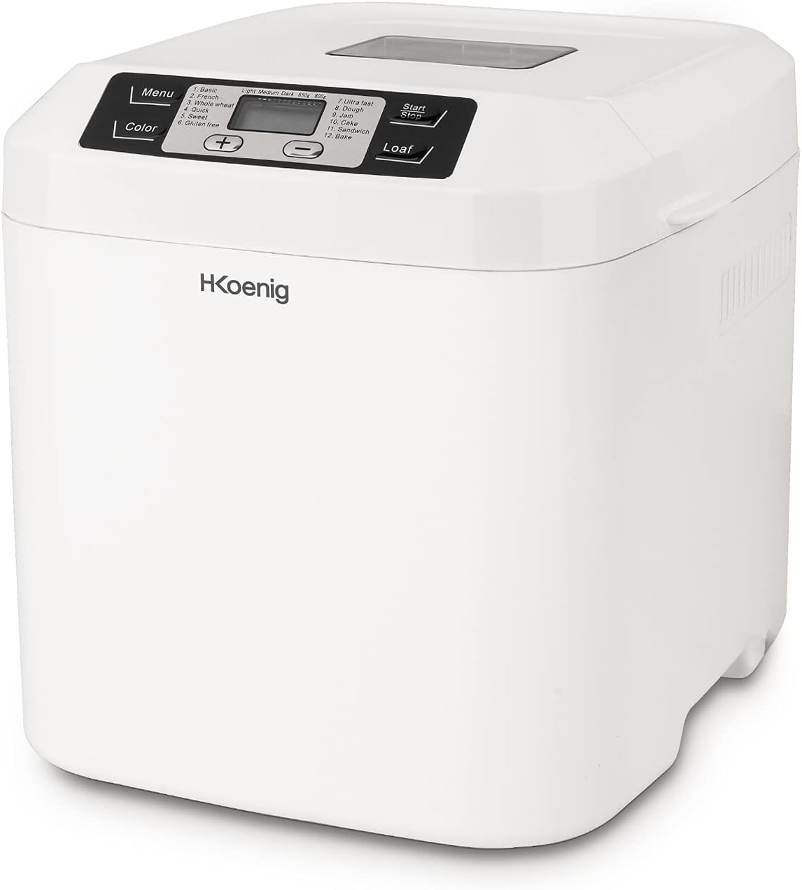 Panasonic SD-2500WXE Macchina Per Pane | 10 Programmi, Senza Glutine, Marmellata | 3 Dimensioni Pane, Bianco - Foto 8