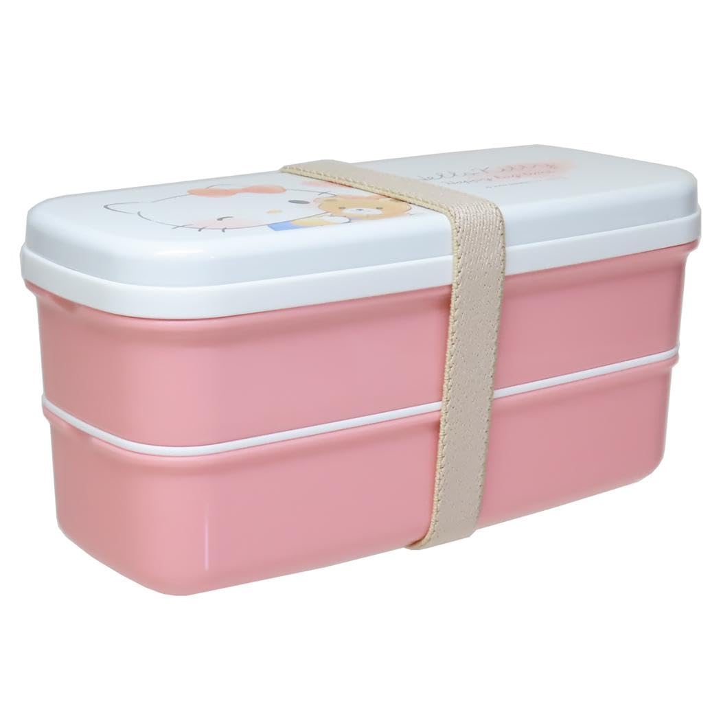 ハローキティ　弁当箱　2段弁当　レトロ　ランチボックス　サンリオ レア】ハローキティ 弁当箱 2段弁当 レトロ 花柄 ランチボックス