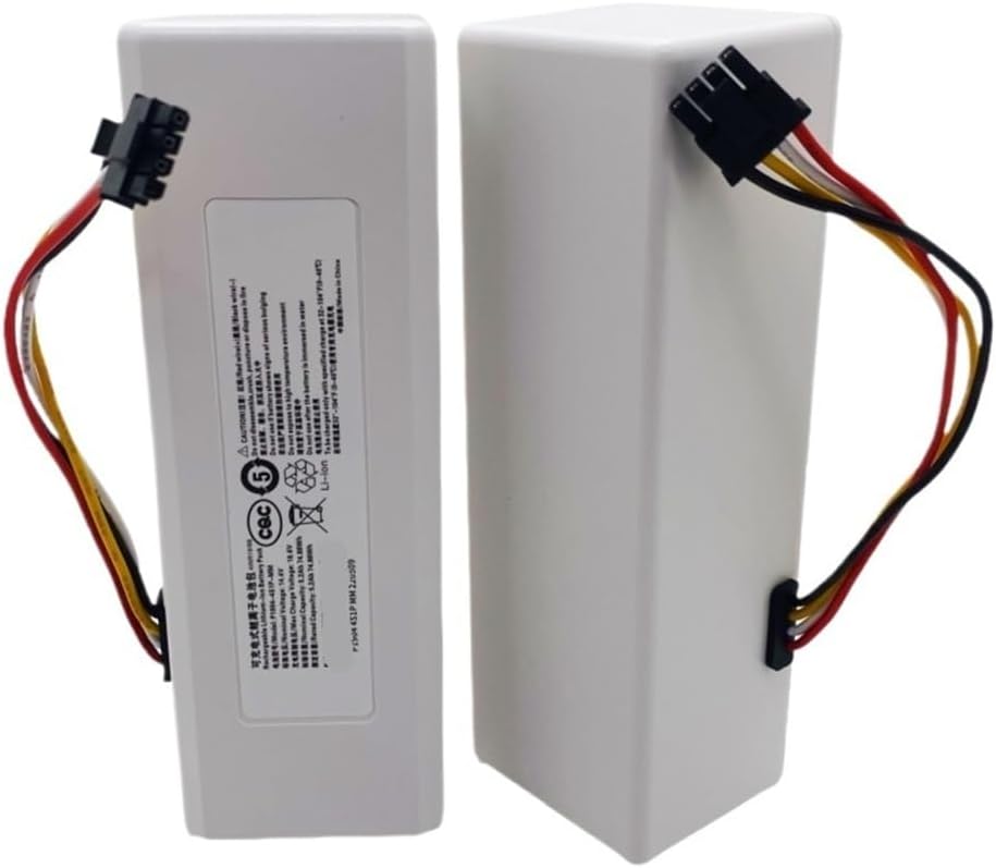 14.4V Lithium Battery, Compatible For Xiaomi, Home Sweeping Robot 1C P1904-4S1P-MM STYTJ01ZHM Robot Lithium Battery Replacement(4000mah)