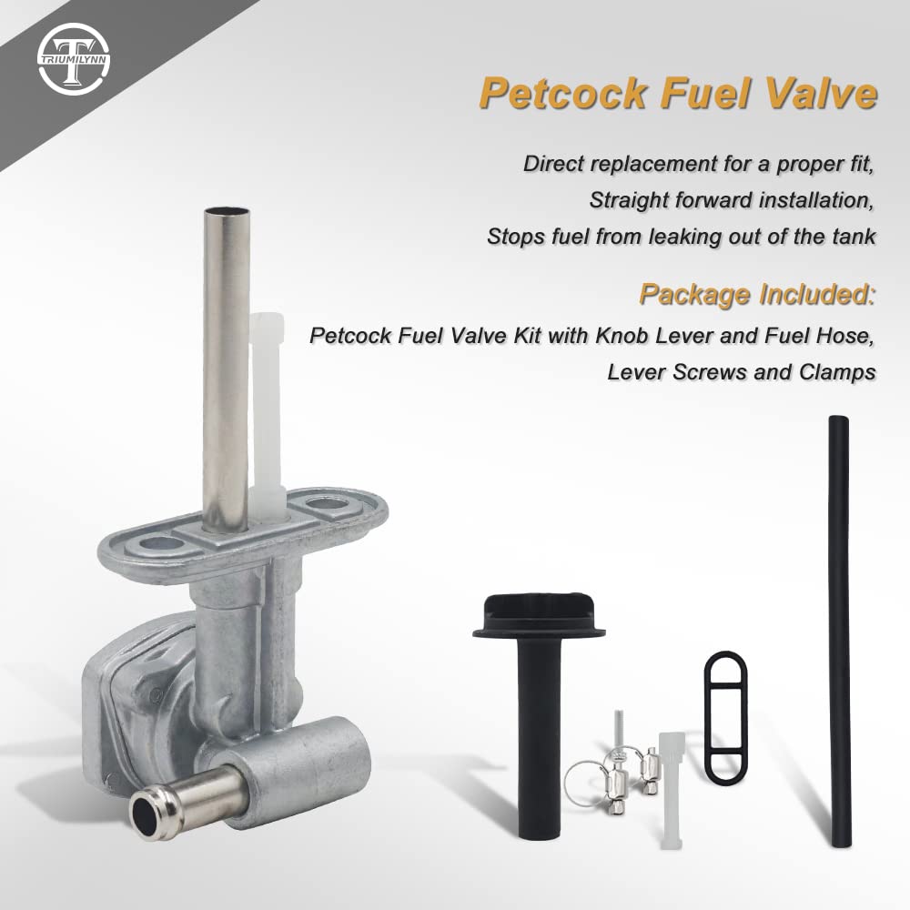 Triumilynn Fuel Petcock Valve for Kawasaki Prairie 360