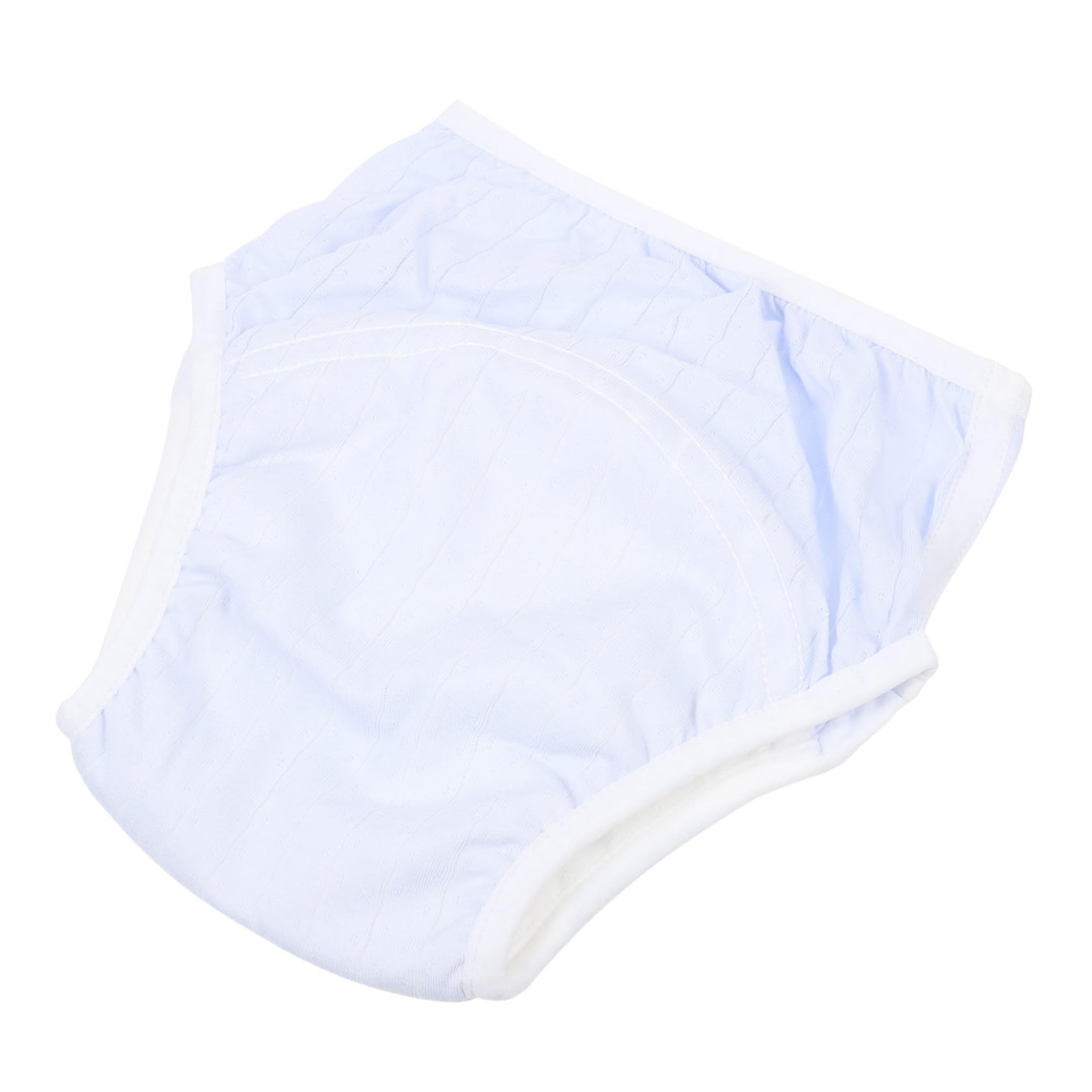 BESPORTBLE Potty Training Pants Breathable Cotton Training Underwear Leakproof Washable Diaper Comfortable Elastic Waistband Convenient for Travel Cotton Blue