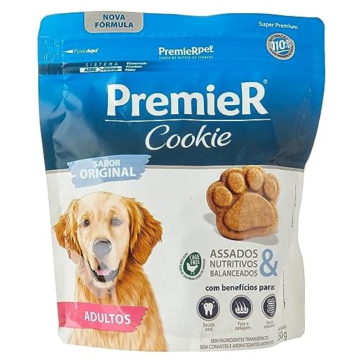 Biscoito Premier Cookie para Cães Adultos 250g Premier Pet Raça Adulto,