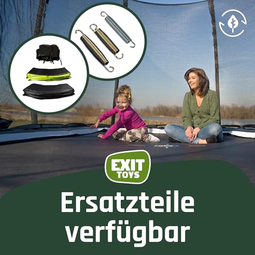 Bodentrampolin EXIT TOYS Dynamic rundes Groundlevel Trampolin 366 cm