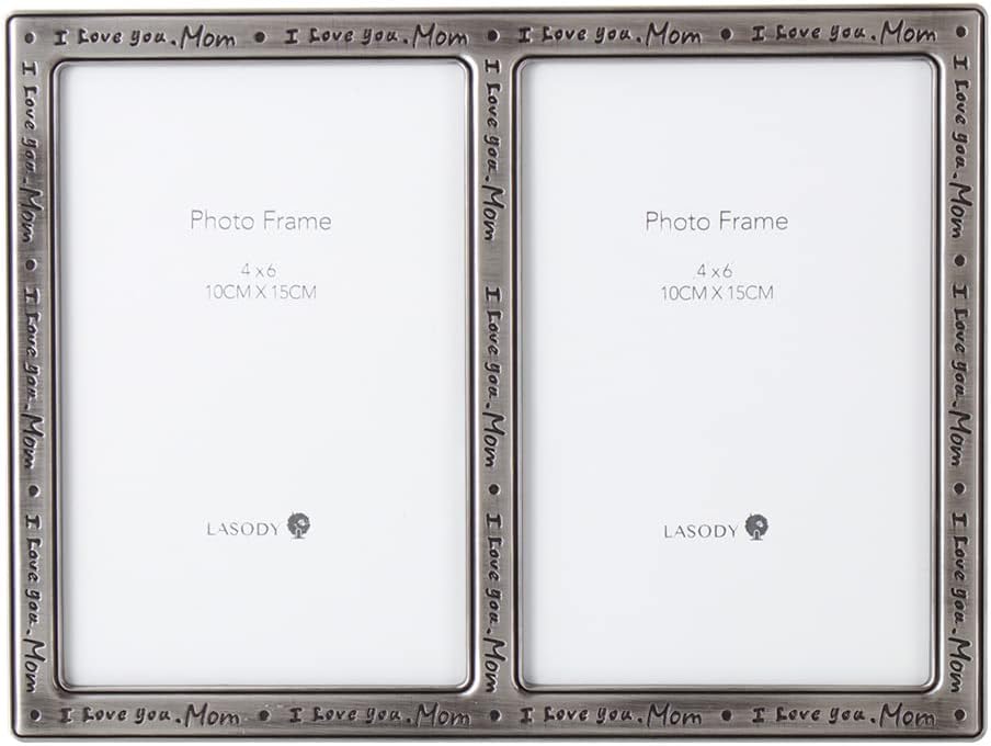 LASODY I Love You Mom Picture Frame,Mom Birthday Christmas Gifts For Mother Day