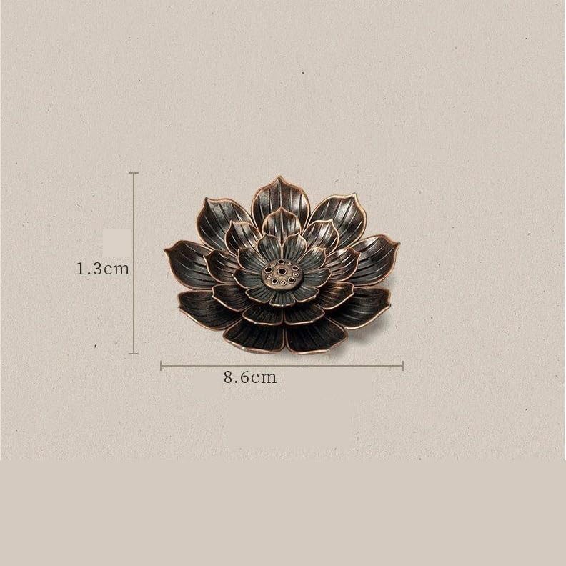 thalo Insence Holder Incense Burner Alloy Lotus Incense Holder Small Incense Burner Incense Burner Holder