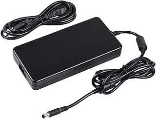 240W 19.5V 12.3A AC Adapter Charger by BsLemon Fit for Dell Alienware M17x R2 M17x R3 M18X M18X R2 Precision M6400 M6500 M6600 PA-9E GA240PE1-00 Y044M Y047M 330-4128 450-18931 Power Cord