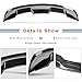 GGsmdick Rear Spoiler Wing Compatible with 2015-2022 2 Door Mustang Shelby GT350 GT500 Style Coupe Wing Mustang Spoiler