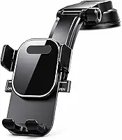 Suporte Veicular para Celular e GPS – Ventosa Forte com Trava Automática e Fixação Estável no Painel ou Para-brisa