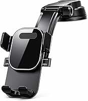 Suporte Veicular para Celular e GPS – Ventosa Forte com Trava Automática e Fixação Estável no Painel ou Para-brisa