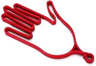 CLISPEED Coat Hangers Coat Hangers Gauntlet Red Hangers Dress Rack Gloves Hanger for Golfer Gloves Stretcher Golfer Gloves Hanger Coat Hanger Red Accessories Golfer Gloves Stretcher