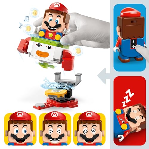Super Mario Avventure Mario Interattivo, Giocattolo con i Personaggi Nintendo di Bowser Jr., Goomba e Yoshi, Giochi da Collezione per Bambini e Bambine da 6 Anni, Idea Regalo 71439 - Lego - Immagine 4