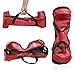GameXcel Self-Balancing Scooter Carrying Handbag Bag for 6.5" 7" and 8" Two-Wheel Hover Board Bag Smart Balancing Scooters Storage Durable Oxford Fabric Portable Bag Red and Black