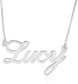 Custom Name Necklace Silver - Gold Name Necklace - Personalized Name Necklace - Silver Nameplate Necklace - Name Pendant - Name Chains - Gift