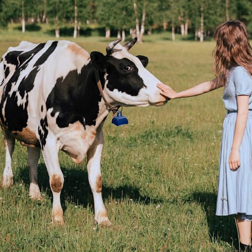 LOSYHU 15 Pack Metal Cowbells 3 Inch Blue Cow Bells Noise Makers Loud Cow Bell with Handles, Small Cowbell Hand Percussion Cowbells for Sporting Events, Cheering, Team Spirit, Weddings by LOSYHU - Image 8