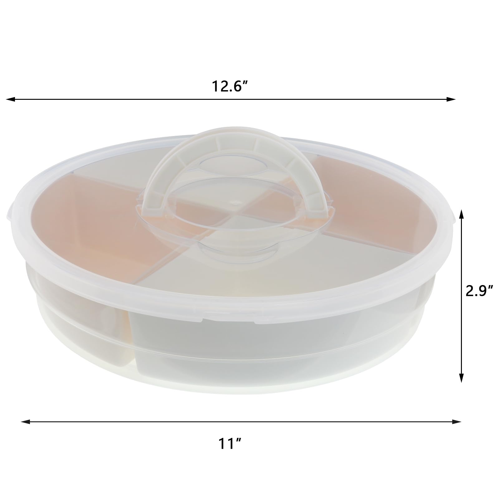Portable Pie Carrier - Keep Baked Goods Fresh -2