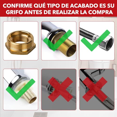 Llave de tubo para fregadero 21 llave de tubo para fregadero marca RUAKIVA (3)