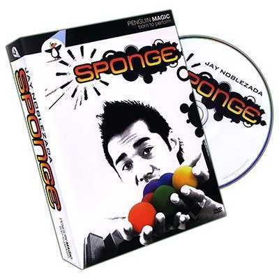 Penguin Magic (V) DVD: Sponge (DVD and 4 Sponge Balls) by Jay Noblezada