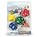 Learning Resources Jumbo Foam Polyhedral Dice, 5 Dice, 4, 8, 10, 20 Sides, Ages 5+