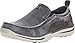 Skechers USA Men's Elected Drigo Slip-On Loafer, Charcoal, 10 D US
