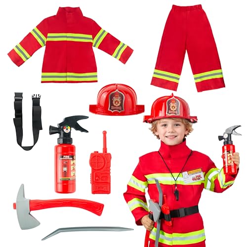 Disfraz de Bombero para Niños Talla 5