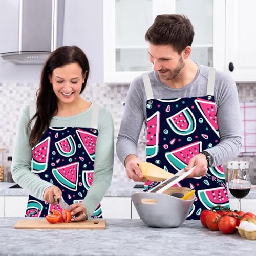 Tablier de serveuse multicolore pour le nettoyage de maison