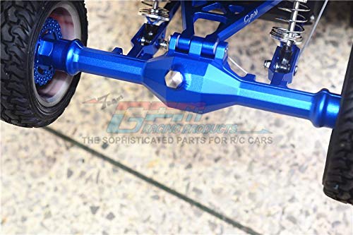 Axial Yeti Jr. SCORE / Yeti Jr. Can-Am Maverick Upgrade Parts Aluminium Rear Gear Box - 1 Set Grey Silver