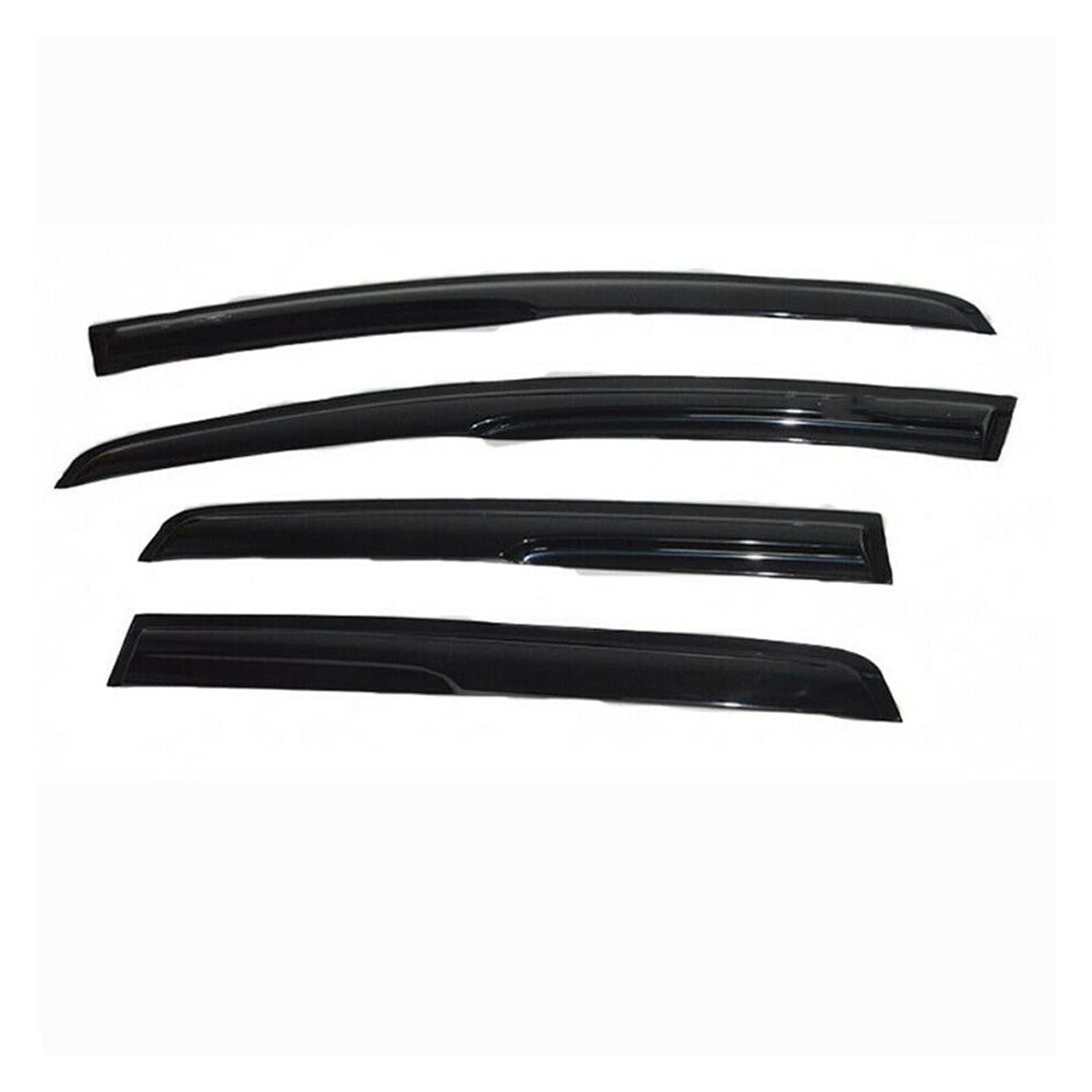 Deflectores De Viento EdgeVisors Para Honda Jazz Mk2 2008-2014 – Kit De 4 Piezas Tintadas, Fáciles De Instalar