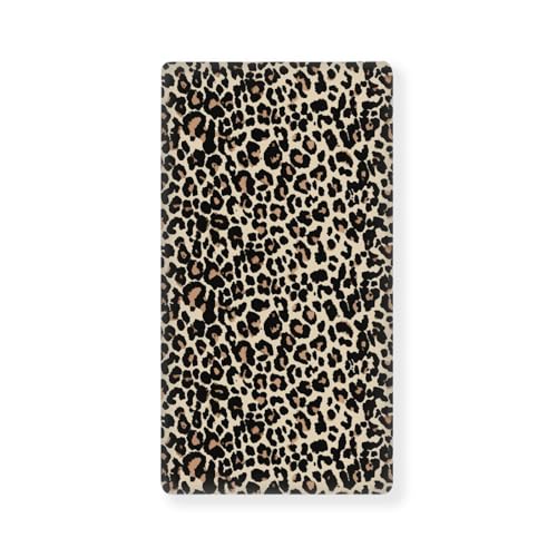 Streeyiu Brown Leopard Baby Crib Sheets for Boys Girls Animal Print Fitted Crib Sheet for Standard Crib and Toddler Mattress Animal Skin Baby Mattress Sheets Toddler Bed Sheet 52x28x8 in