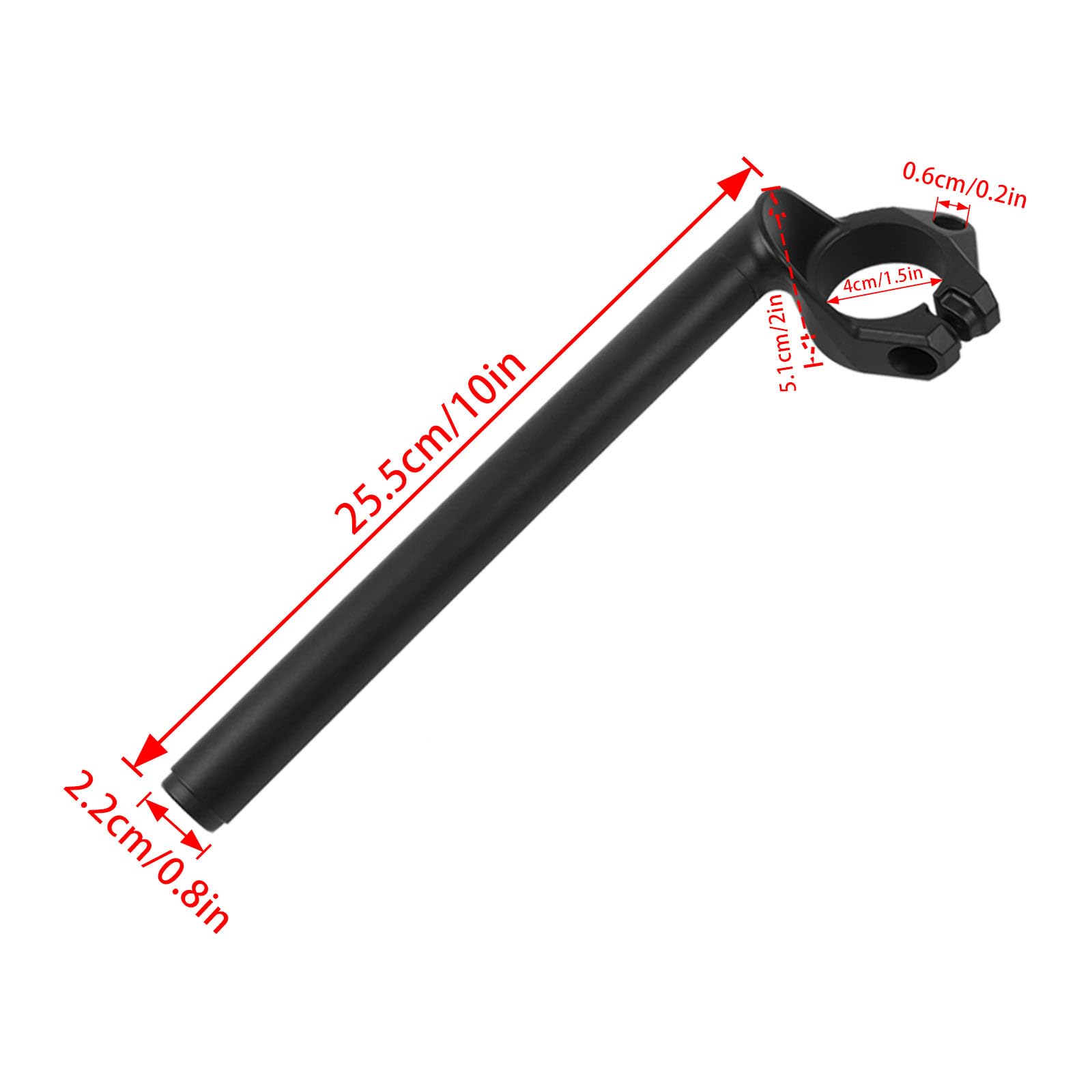 Amazon.com: HAONEL Clip On Handlebars Left & Right Fork Tube