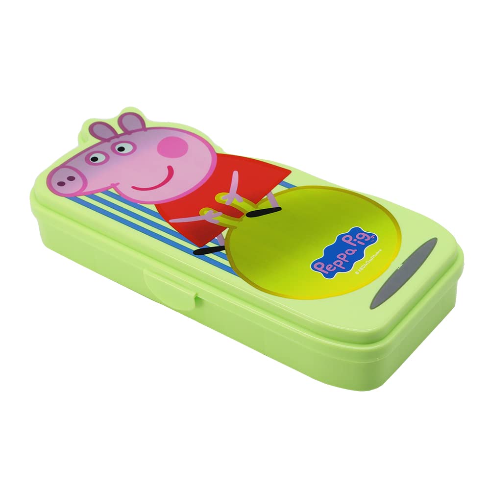 SKI Peppa Pig Pencil Box for Kids (Set of 2) (Green) (B0BZZPYBVD) Amazon Price History, Amazon Price Tracker