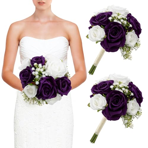 DIYDOFUN Bridesmaid Bouquets