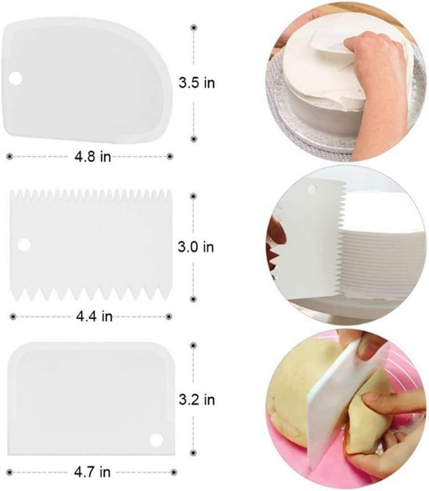 101 Piece Cake Turntable Flower Mouth Cookie Flower Bag Butter Spatula Baking Tool Set