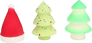 3pcs Christmas Theme Makeup Sponge Set, Blend...