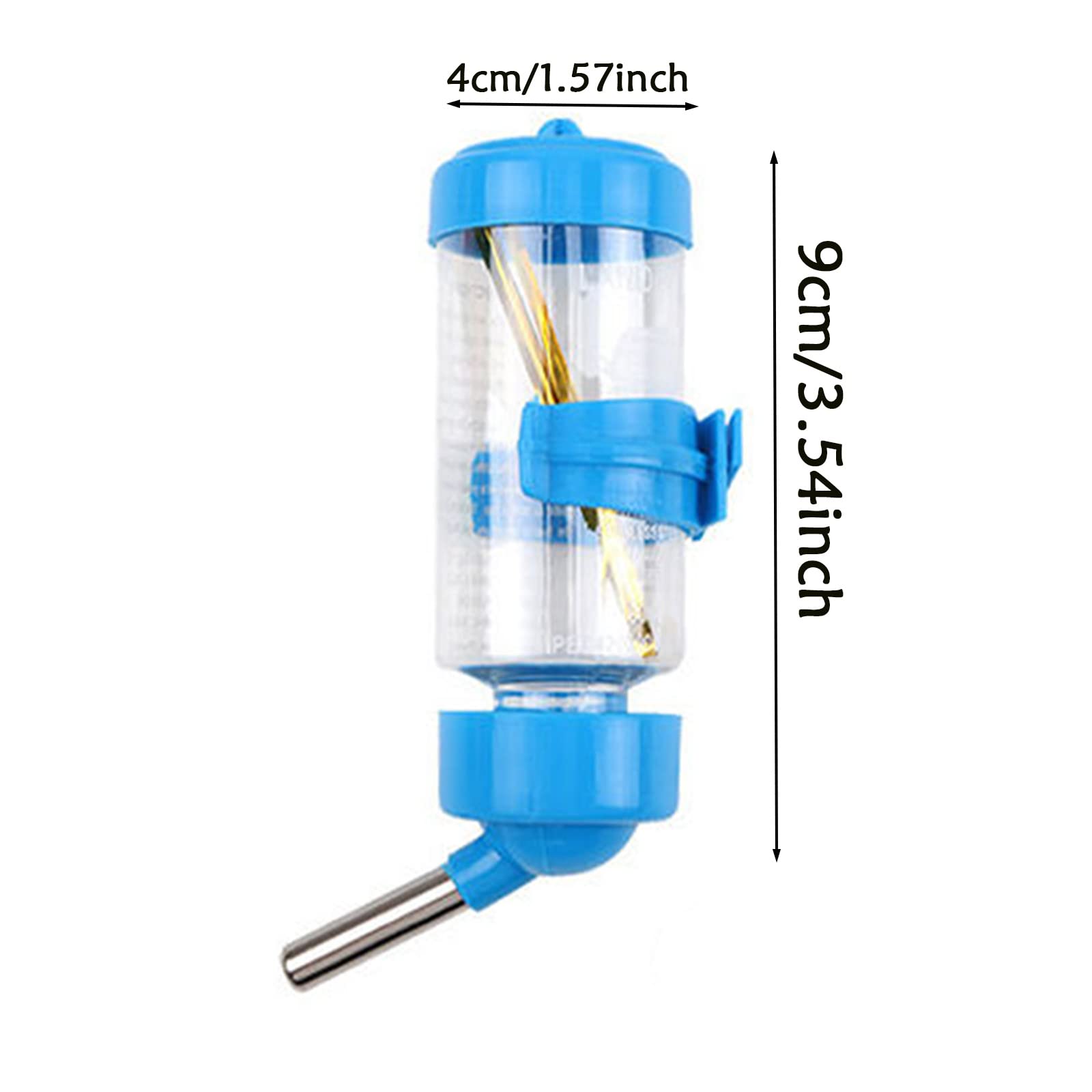 Bottiglia D'acqua Per Piccoli Aniali, [500l] Diyife Bottiglietta Acqua Criceto,Erogatore D