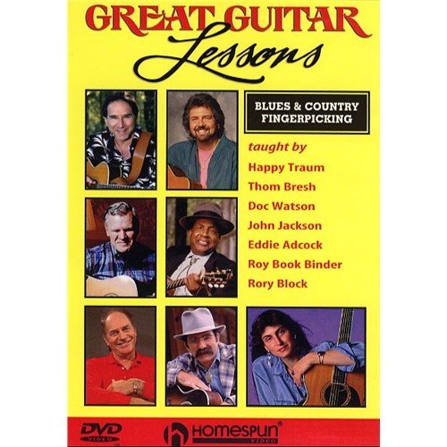 Great Guitar Lessons: Blues And Country Fingerpicking. For Chitarra