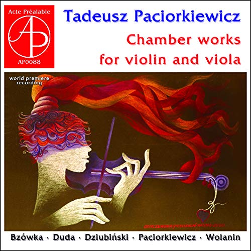 Amazon.co.jp Tadeusz Paciorkiewicz Chamber Works (World Premiere