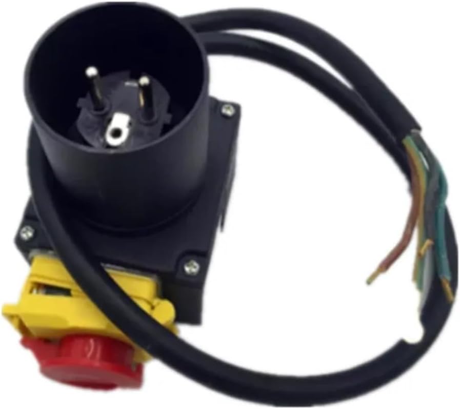 HCK3T 250V 16A IP54 Wood Splitting Machine Electromagnetic Push Button Switches Power On Off Switch